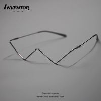 Inventor!Boring wear a v-shaped wire!glasses