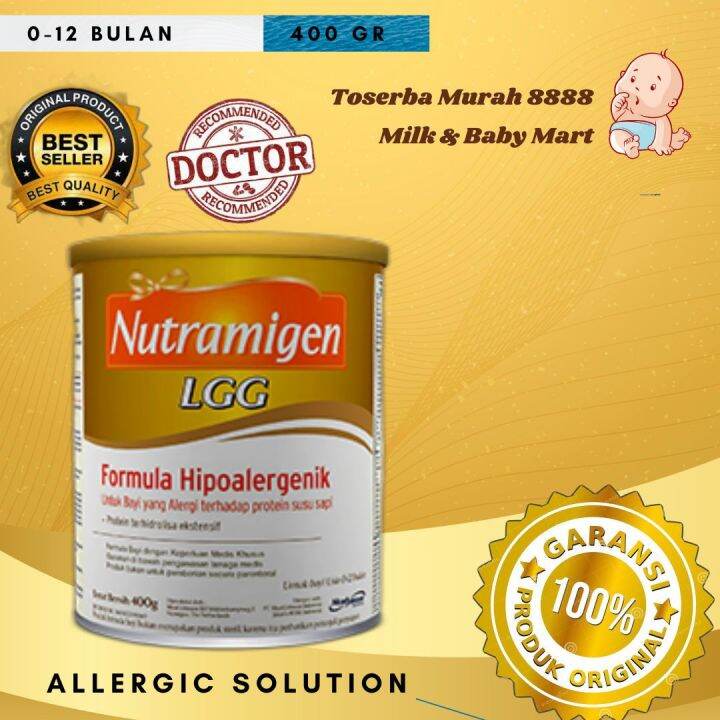 Nutramigen LGG 400 gr usia 012 bulan Lazada Indonesia