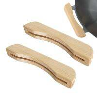 Camping Handle Holder Cover 2 Pieces Cookware Handle Covers For Wood Handle Pans Outdoor Heat Resistant Wooden Pot Handle Holder