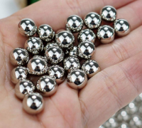 10.319 มิล = 13/32" เม็ดกลมสแตนเลส Stainless Steel ball = 10 เม็ด เกรด G100 size 10.319 mm. = 10 ea