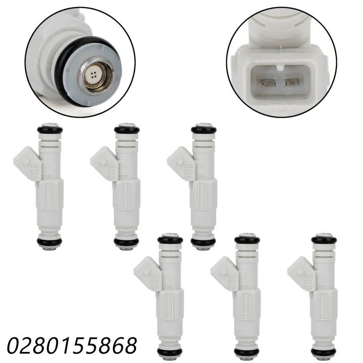 6pcs Fuel Injectors For Holden Commodore VS VT VX VY 3.8L