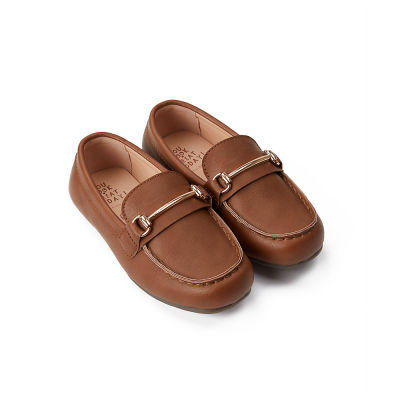 รองเท้าหุ้มส้นเด็ก Mothercare tan deck shoes YD051