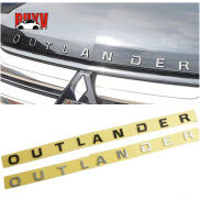 BuyV ABS OUTLANDER Sticker Car Front Hood Letter Logo Emblems Sticker For