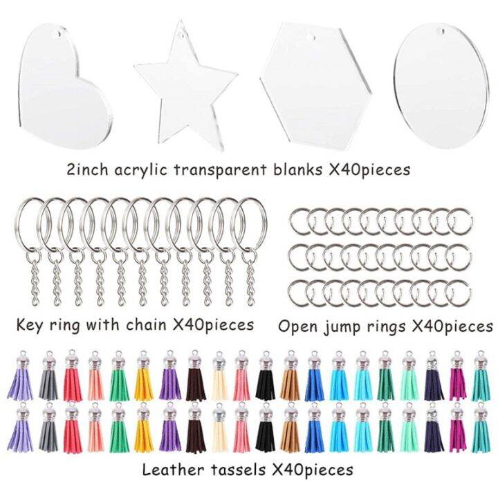 acrylic-keychain-blank-acrylic-transparent-ornament-pendants-and-round-keychain-tassels-small-rings-set-for-diy-craft