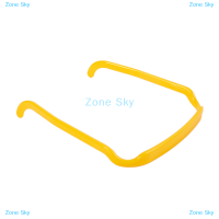 Zone Sky ที่คาดผมหนา8สีอุปกรณ์แต่งผมสไตล์แฟชั่นขนาดใหญ่เครื่องมือแก้ไขทรงผมที่คาดผมที่คาดผมที่มองไม่เห็นห่วงรัดผม