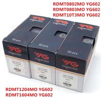 RDMT0802MO RDMT0803MO RDMT10T3MO RDMT1204MO RDMT1604MO YG602 ใบมีดกัดใบหน้า YG-1 เม็ดมีดคาร์ไบด์