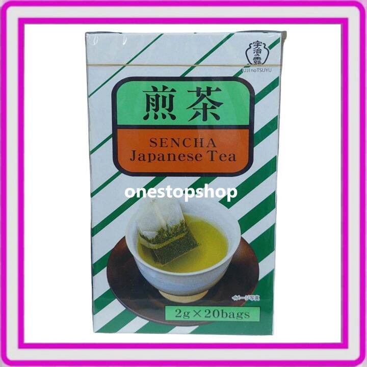 Ujinotsuyu Sencha Japanese Green Tea Teabags 20 x2g Lazada PH