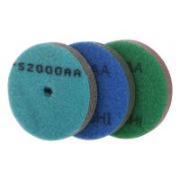 3 Diamond Marble Polishing Pad Sponge Granite Grinding Concrete Floor Abrasive Nylon Fiber Clean Stone Disc