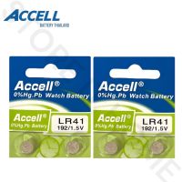 ถ่านกระดุม Accell LR41 / AG3 / L736 1.5 V แพ็ค 4 ก้อน ของแท้พร้อมส่ง มีรับประกัน EXP.2030 ลอตผลิตใหม่ล่าสุด