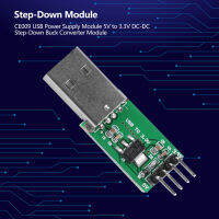 CE009 Step-Down Module USB Power Supply Module 5V to 3.3V DC-DC Buck Converter Module