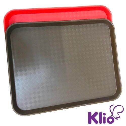 Klio KL-T001 Fast Food Large Rectangular Serving Tray Restaurant Trays ...