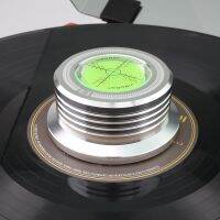 ๑㍿♣ Viborg LP528S 50HZ Silver Record Player 280g Record Weight LP Disc Stabilizer Turntable Vinyl Clamp HiFi for Gramophone