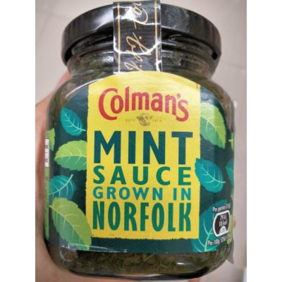 🍀For you🍀 Colmans Mint Sauce  ซอส สำหรับจิ้ม โคลแมน 165 กรัม