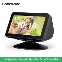 Homemount Angle Adjustable Base Stand for Echo Show 8 5 1st 2nd Generation Non-slip Holder bracket Space Saving Desktop Shelf