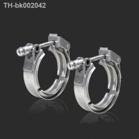 ☇✕ 304 Stainless Steel 1.5 6 Inch 51 63 76 mm Quick Release V Band Clamp Turbo Exhaust Pipe Vband Clamp V Clamp