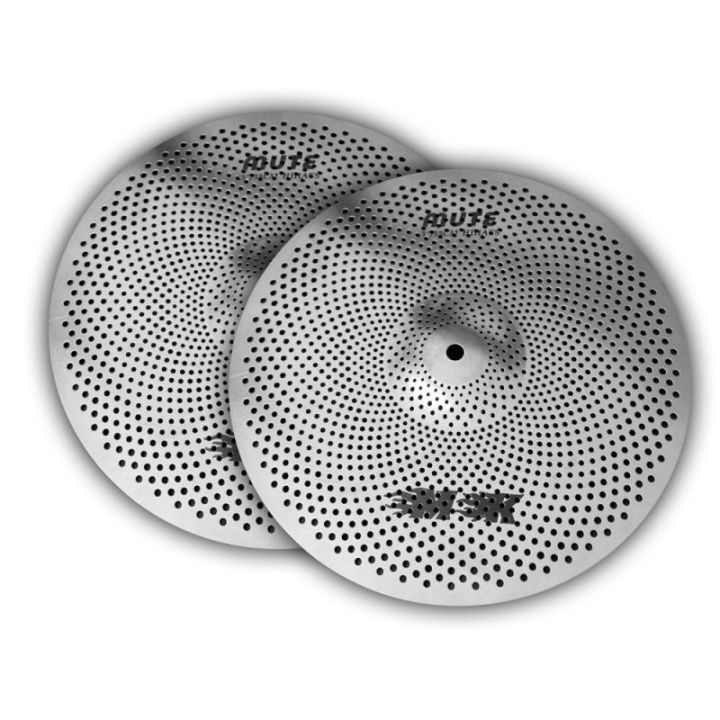 mk-cymbals-เงียบ13-hihats-เงินหรือคุณภาพดีโลหะผสมสำหรับชุุดกลอง