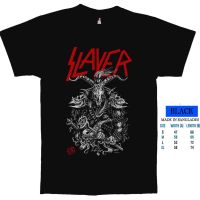 เสื้อยืดโอเวอร์ไซส์SLAYER BAND MUSIK TSHIRTS-5XL S-5XL