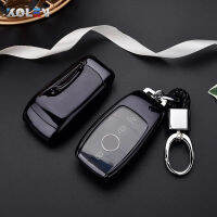 TPU PC รถ Remote Key Case Fob สำหรับ Benz E S Class 2017 2018 W213 E200 E300 E220 GLE 350 A220 4MATIC AMG