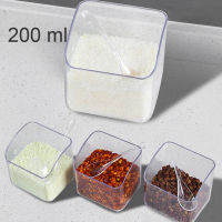 Kitchen Wall-mounted Seasoning Box Salt Pepper Spice Rack Jar Sugar Bowl for Kitchen Gadget Device Sets Spice Box Organizer Tool
