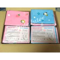 ผ้ายางสักหลาด รุ่น ซักเครื่อง ลายHello Kitty &amp; Dear Daniel ยี่ห้อ Camera Size S 19.5x27นิ้ว