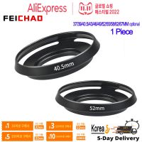 Wide Angle Lens Hood No Dark Angle Hollow for Leica 37 40.5 49 52 55 58 67mm for Canon Sony DSLR Camera Screw Vented Protector