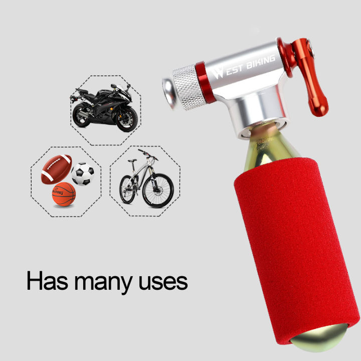 ที่สูบลมขวดปั๊มแบบพกพาได้โดยไม่ต้องใช้ถังเติมลมจักรยานมินิจักรยาน
