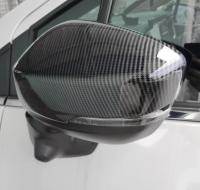 For Honda HR-V HRV Vezel 2014-2018 2019 ABS Chrome Carbon Fiber Side Rearview Mirror Cap Cover Trim Stickers Car Accessories