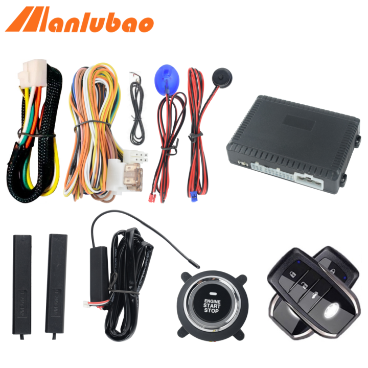 Manlubao Premium Version Remote Start Stop Engine Passive Keyless Entry