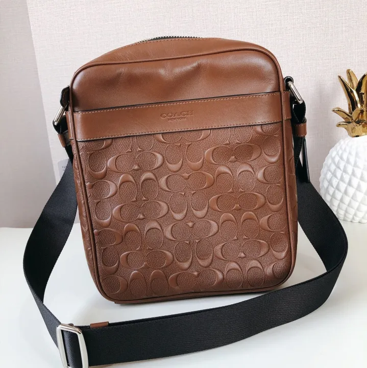 Guaranteed Original Coach F11741 Charles Flight Bag in Signature