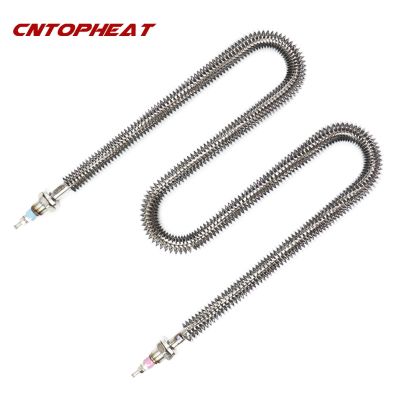 1kw/1.5kw/2kw/2.5kw/3kw electric 220v tubular finned heater oven heating element air fin heater