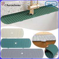 CHARMHOME อุปกรณ์สำหรับห้องครัว เสื่ออบแห้ง ที่ดักน้ำ แผ่นระบายน้ำ ตัวป้องกันเคาน์เตอร์ ที่ป้องกันน้ำกระเซ็นอ่างล้างจาน พรมก็อกน้ำ