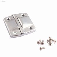 2pcs Cabinet Hinges Metal Hinges with Screws Silver Decorative Hinges for Furniture Wooden Box Hardware Accessories