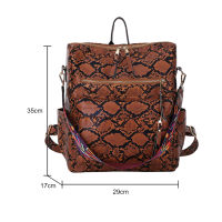 Hot Women Men Backpack R Animal Leopard Ze Print Backpacks Luxury nd Quality PU Shoulder Travel Bagpack Travel Rucksacks