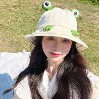 【Hot Sale】 hat womens summer outdoor seaside travel sunshade sunscreen big head circumference -eyed monster