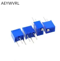 Trimmer Potentiometer 3266W 1K 2K 5K 10K 20K 50K 100K 200K 500K 1M 100R 200R 500R ohm top adjustable precision potentiometer