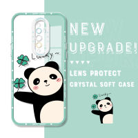 Casing Ponsel สำหรับ OPPO Reno2 Z Reno2 F เคสการ์ตูนกันกระแทกของแท้ Reno4ปลอกอ่อนเคสมือถือใสป้องกันกล้องคลุมทั้งหมด