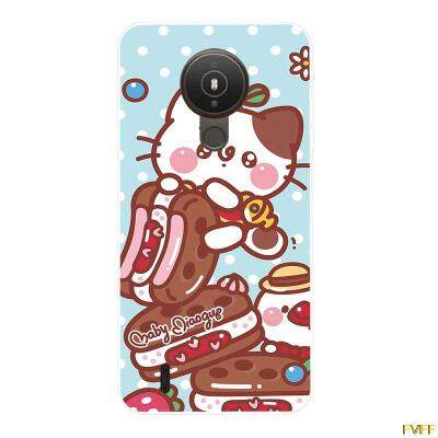 FVFF Chaoan เคสสำหรับ Nokia 1.4 TMGJT เคส TPU แบบซิลิคอนนุ่มรูปแบบเคสโทรศัพท์