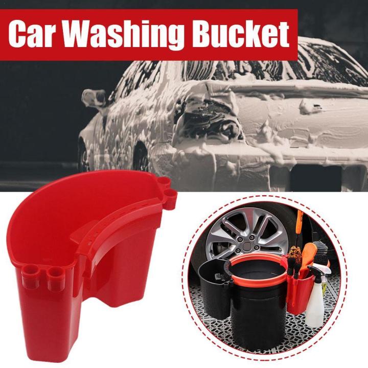 universal-1pc-bucket-organizer-car-detailing-tool-ผ้าขนหนูแปรงนวม-fast-easy-storage-kits-external-hanging-bucket-wash-bucket