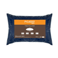 Picasso รุ่น Smile หมอนหนุนใยสังเคราะห์ / ผ้าไมโครซาติน ขนาด 19x29 นิ้ว สีกรมท่า