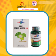 Thực phẩm chức năng MDP GINKGO BILOBA 120 Softgels - Hoạt huyết, bổ não