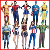 ✹♨❁ Halloween Spiderman costume Iron Man Captain America Superman Avengers Batman character costume wholesale