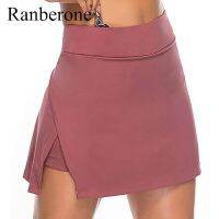 Ranberone Woman Skirts High Waist Skirt Shorts Plus Size S-5XL Tennis Skirts Golf Running Badmintion Sports Fitness Pantskirt