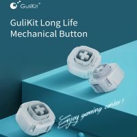 GuliKit Long Life Mechanical ปุ่ม4 PCS ชุด NS33ปุ่มสำหรับ KingKong 2 Pro Gamepad ปุ่ม GuliKit KingKong 2ปุ่มควบคุม NS09/NS08เกมจับปุ่มหมวก Joypad Grip ปุ่มเครื่องกล