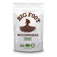 Big Foot Mycorrhizae Granular - Mycorrhizal Root Enhancer - Made in USA - Includes Worm Castings, Humic Acid, Biochar, Azomite, Kelp (4 Oz Treats Up to 32 Plants)