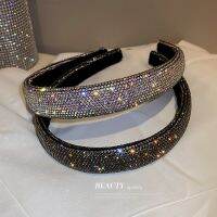 【YF】 188CM Shiny Full Crystal Headbands For Women Hair Hoop Bezel Hairband Luxury Silver Diamond Gem Accessories Headwear