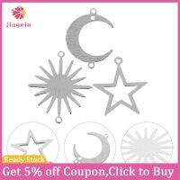 Jiogein 30pcs diy moon star sun charms crafts เครื่องประดับเสน่ห์สำหรับเครื่องประดับ DIY