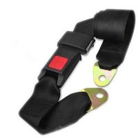 Hot sale 1pc Safety Two Point Adjustable Belt black Universal Car Vehicle Seat Belt Extension Extender Strap