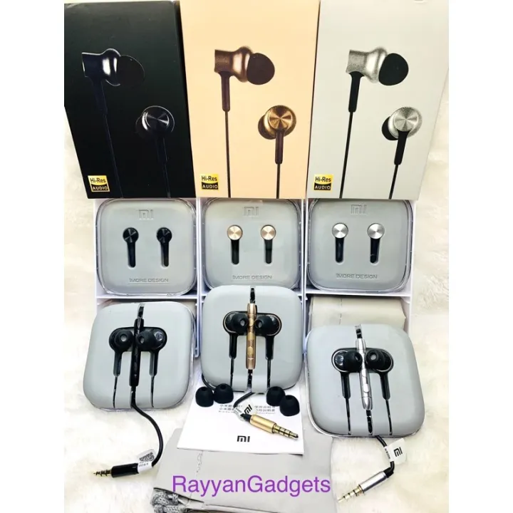 ready Original Xiaomi Mi In-Ear Hybrid Pro HD 3.5mm Earphone With ...