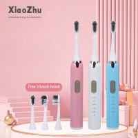 XiaoZhubangchu Electric toothbrush sonic toothbrush five-speed adjustable IPX7 waterproof DuPont soft bristles with long battery life