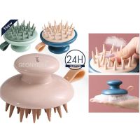 ✥☇♚ Silicone Head Body Scalp Massage Brush Silicone Shampoo Brush Hair Washing Comb Shower Brush Bath SPA Massage Brush Hair Brush